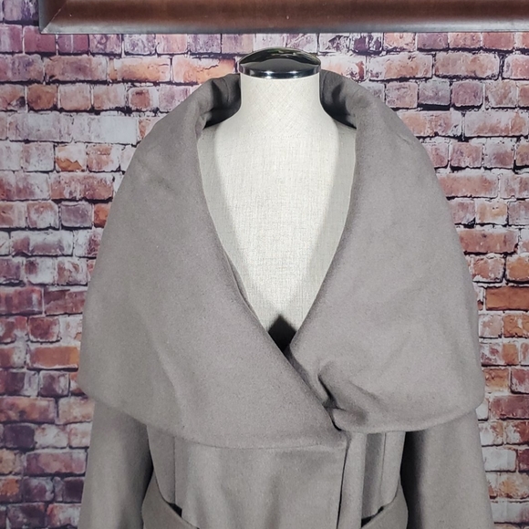 Halogen Wool Blend Wrap Coat NWT - Picture 9 of 14